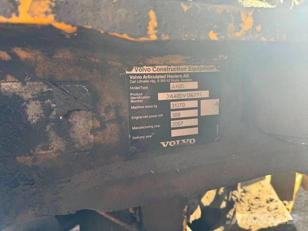Volvo A 40 D Articulated Haulers
