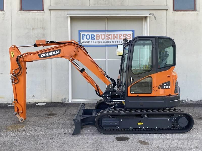 Doosan DX 63-3 Mini excavators < 7t
