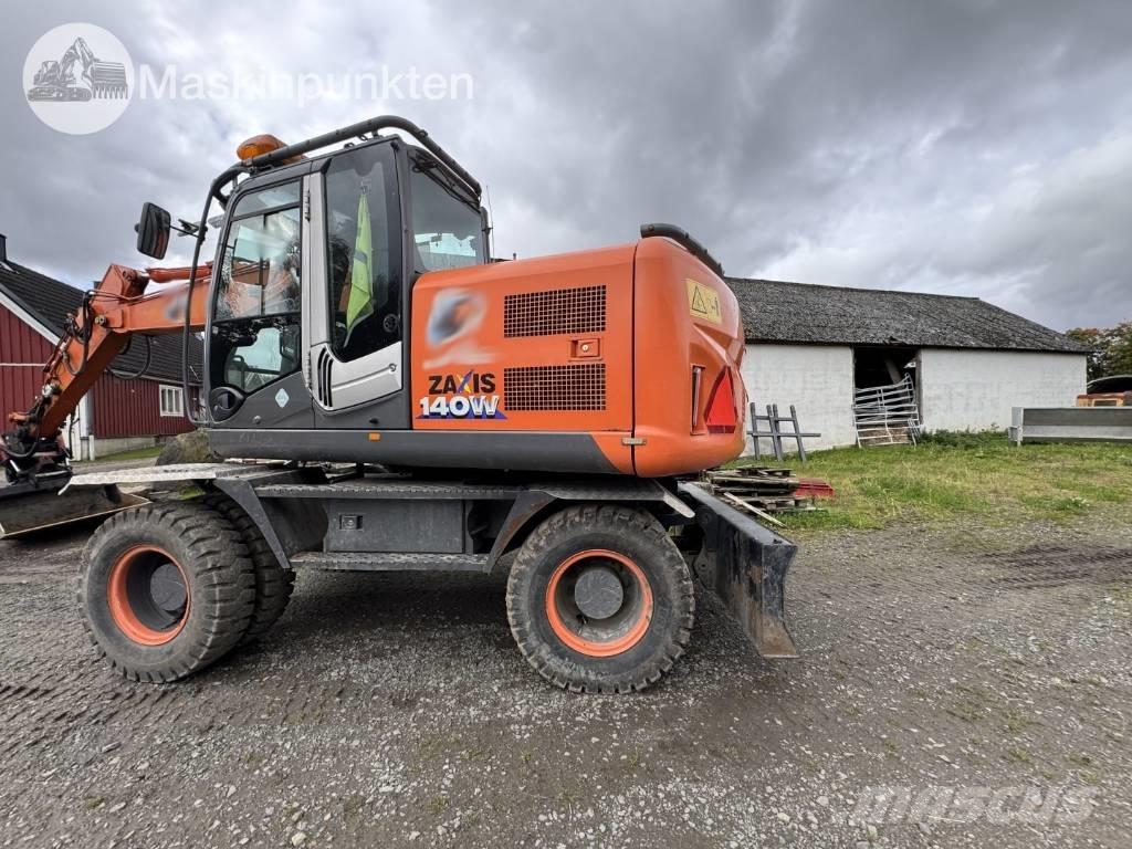 Hitachi ZX 140 W-3 Wheeled excavators
