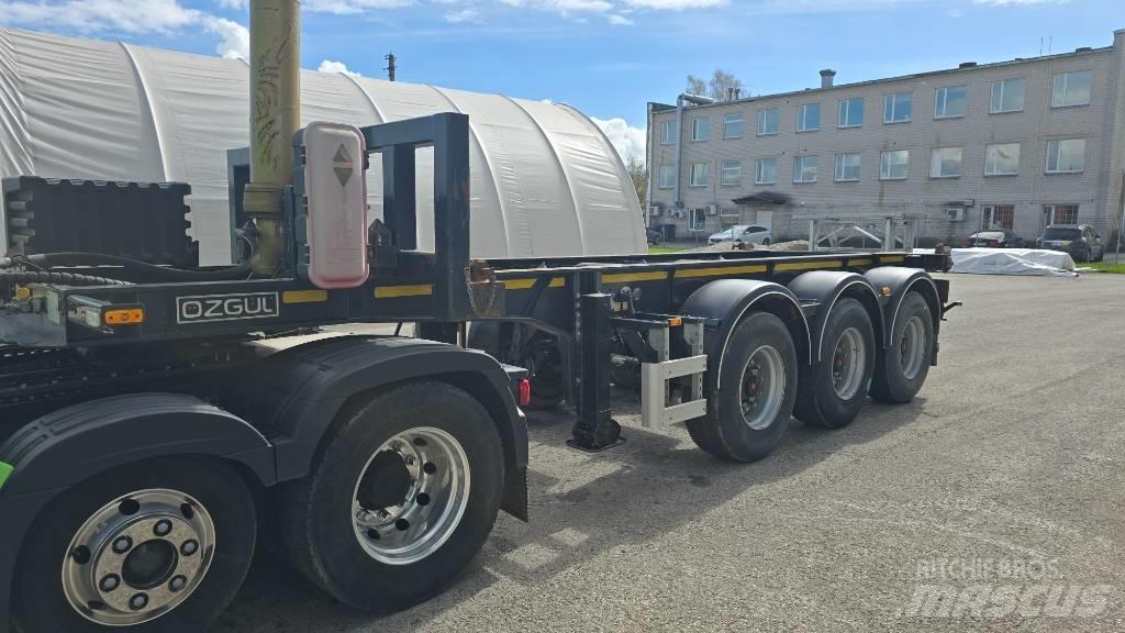  ÖZGUL GA08 EBS-E Containerframe/Skiploader trailers