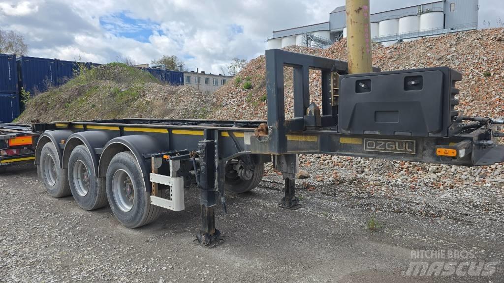  ÖZGUL GA08 EBS-E Containerframe/Skiploader trailers