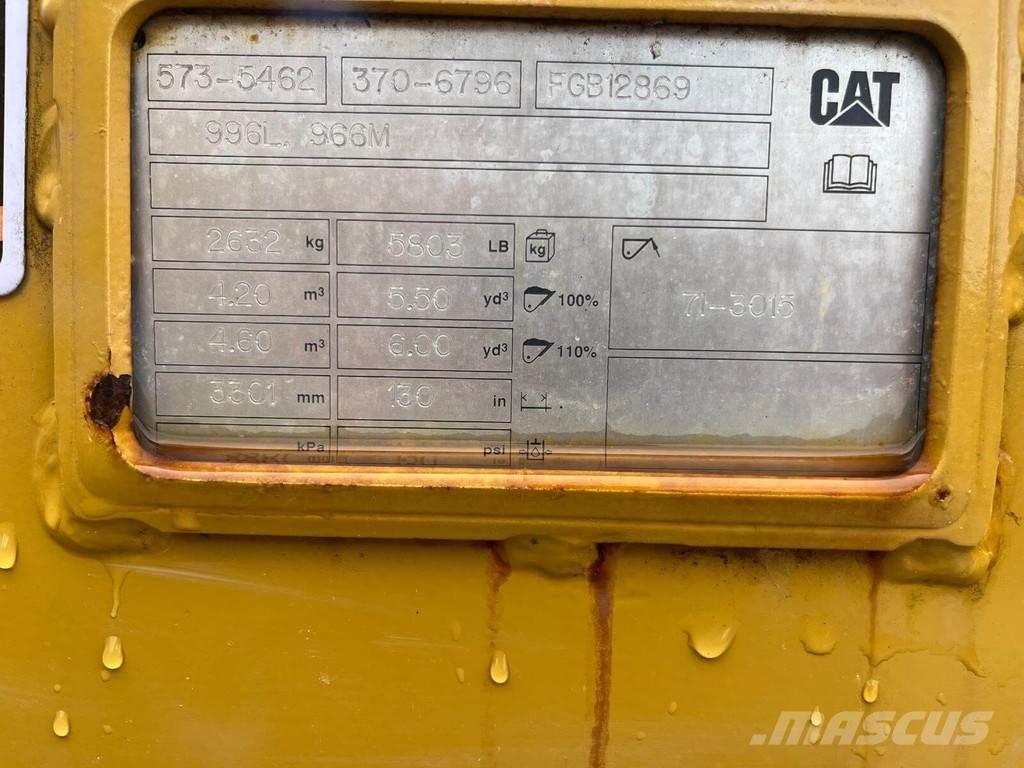 CAT 966 XE Wheel loaders