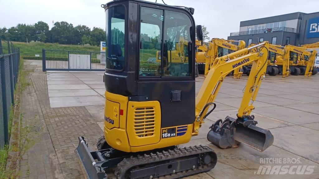 Komatsu PC16R-3HS Mini excavators < 7t
