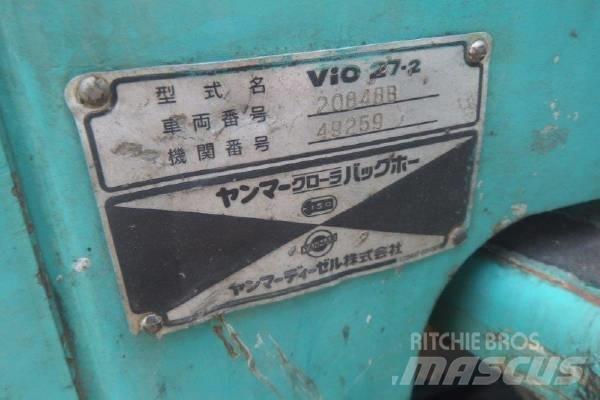 Yanmar VIO27-2 Mini excavators < 7t