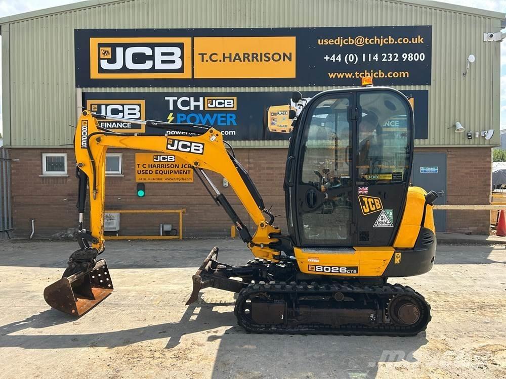 JCB 8026 Mini excavators < 7t