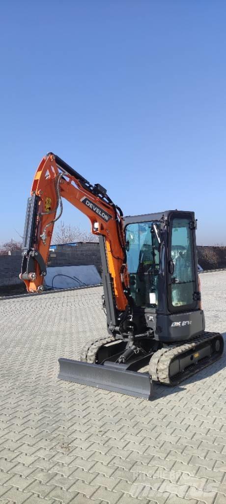 Develon DX 27 Z-7 Mini excavators < 7t