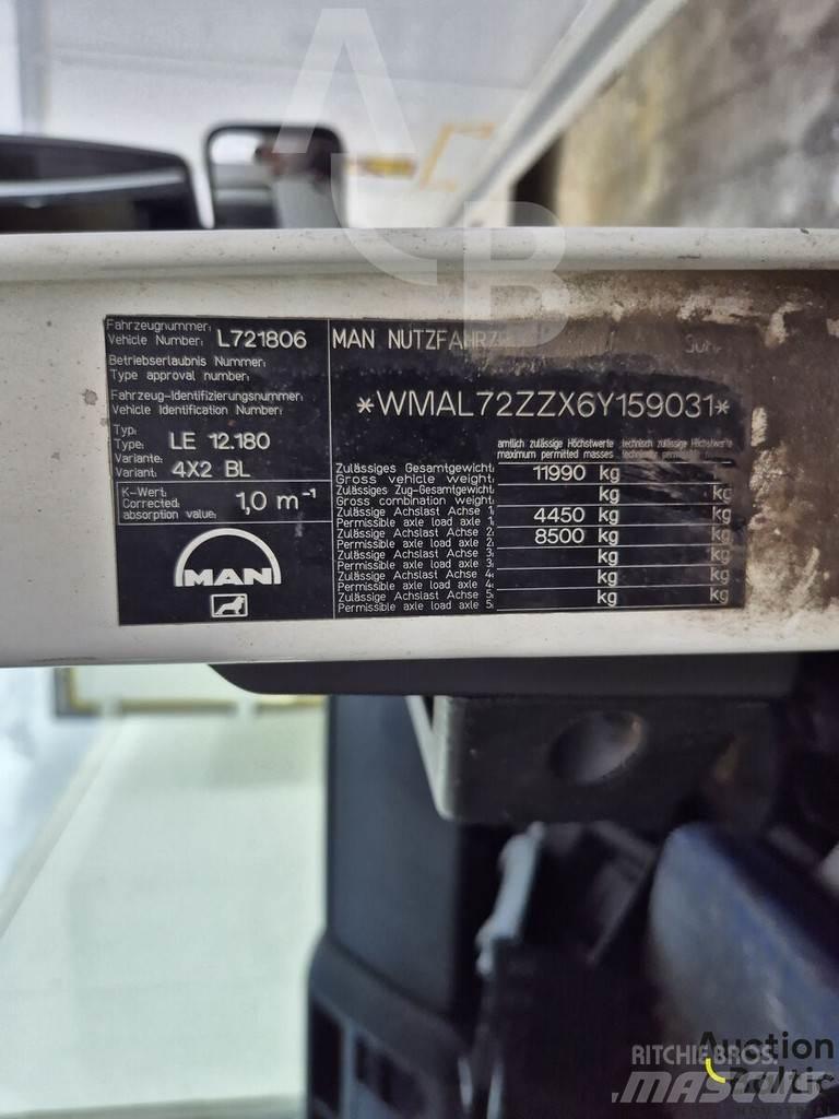 MAN LE12.180 Van Body Trucks