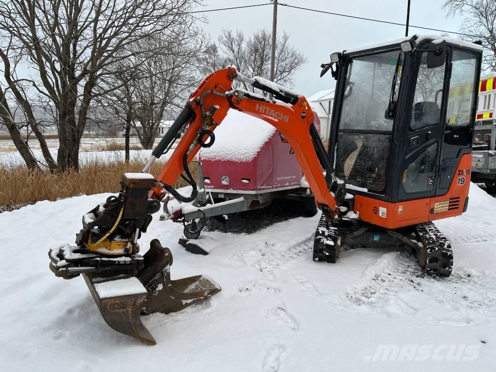 Hitachi ZX 19-U Mini excavators < 7t