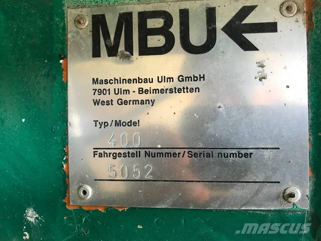MBU 400 Asphalt pavers