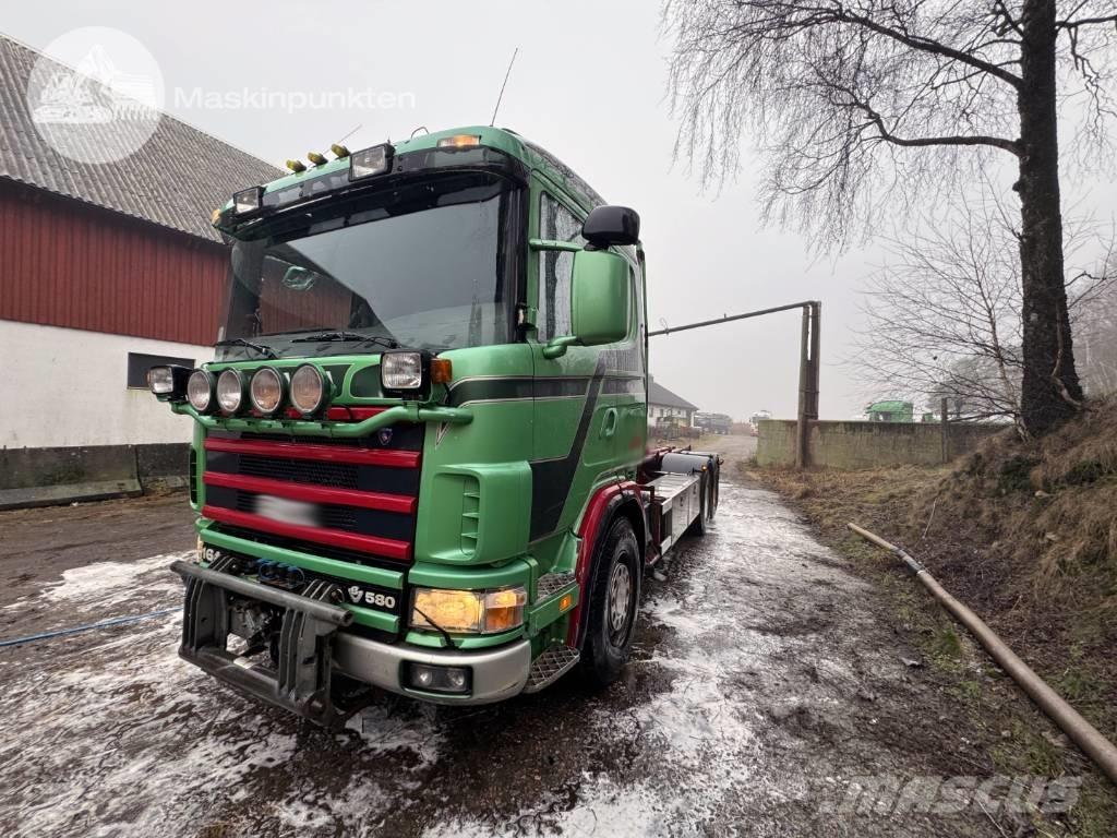 Scania R 164-580 Hook lift trucks