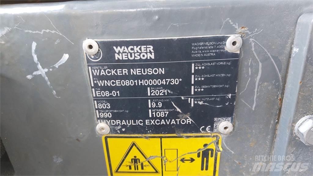 Wacker Neuson 803 Crawler excavators