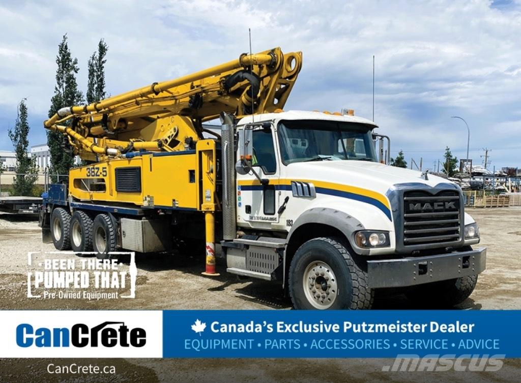 Putzmeister (#193) 38M Concrete pumps