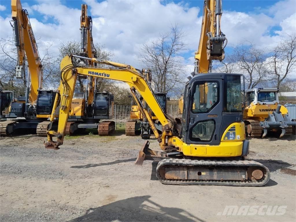 Komatsu PC55MR-3 Mini excavators < 7t