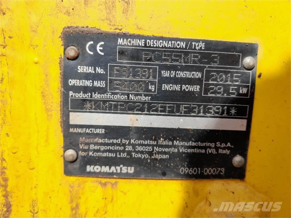 Komatsu PC55MR-3 Mini excavators < 7t
