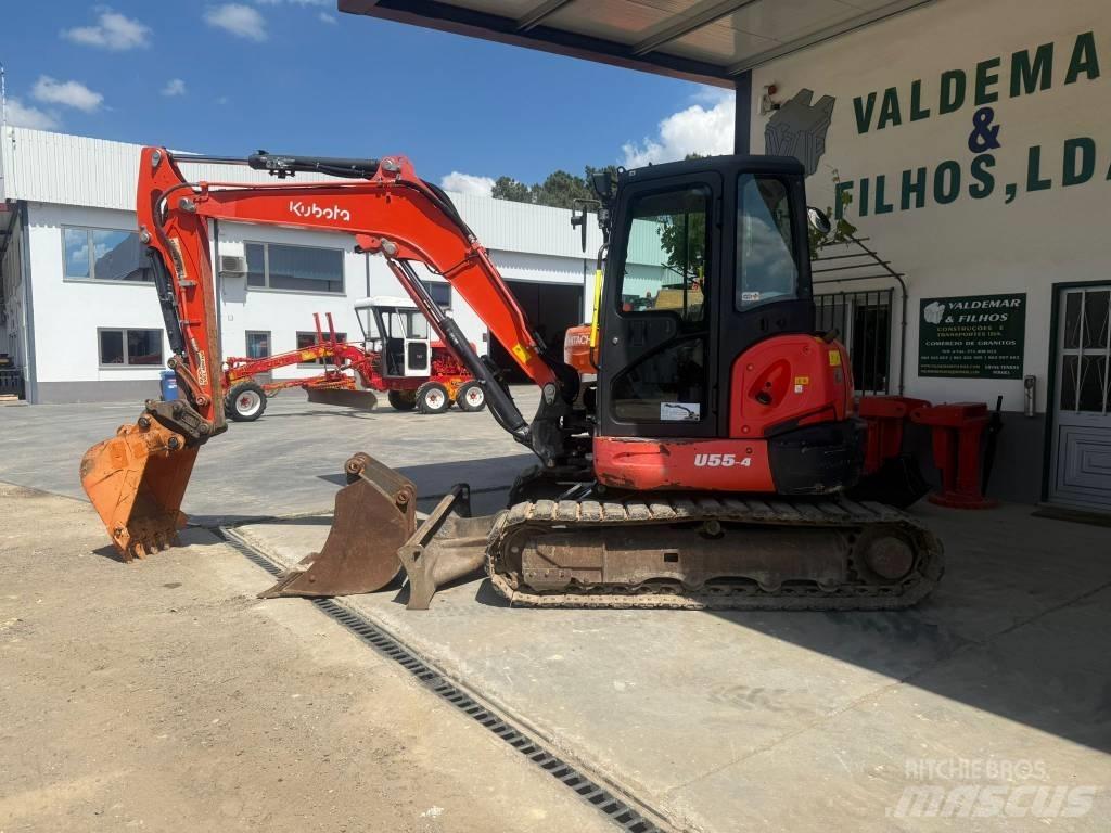 Kubota U 55-4, U55 Mini excavators < 7t