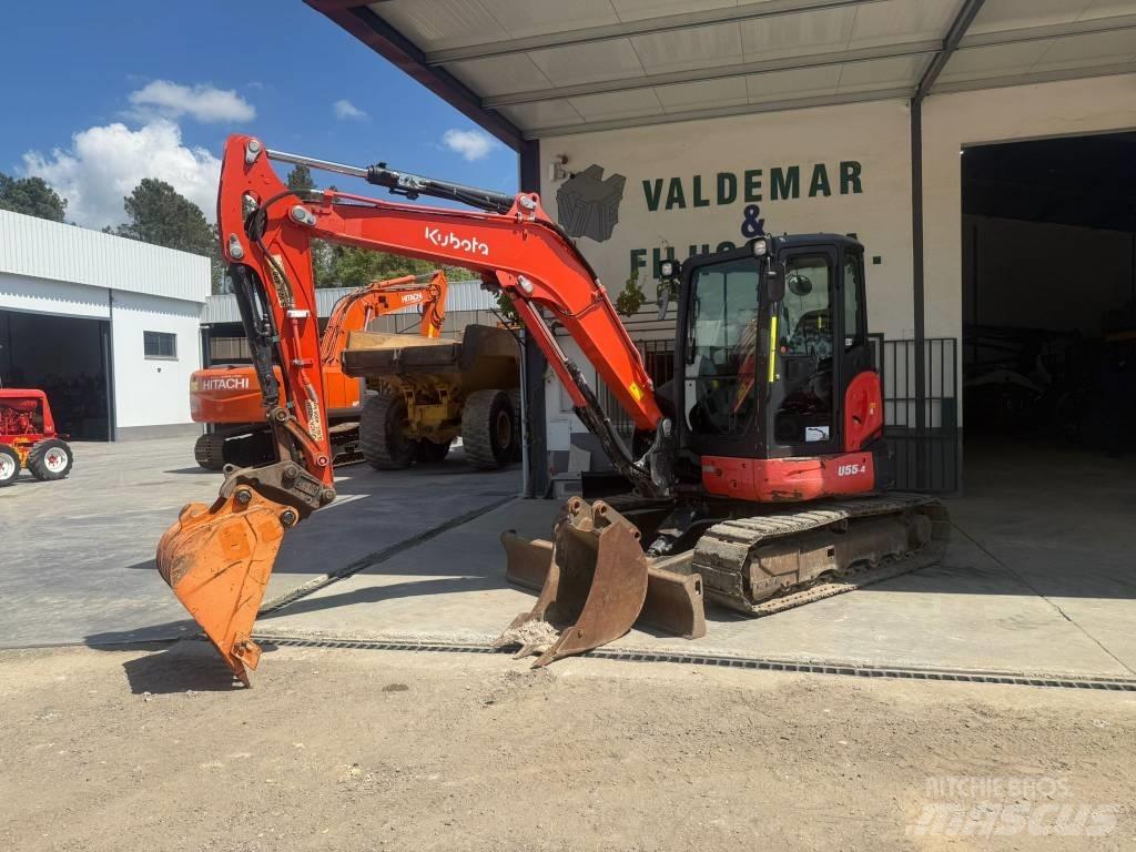 Kubota U 55-4, U55 Mini excavators < 7t