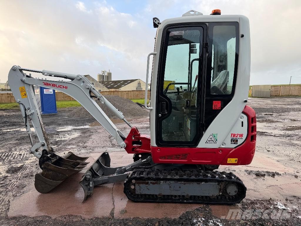 Takeuchi TB 216 Mini excavators < 7t