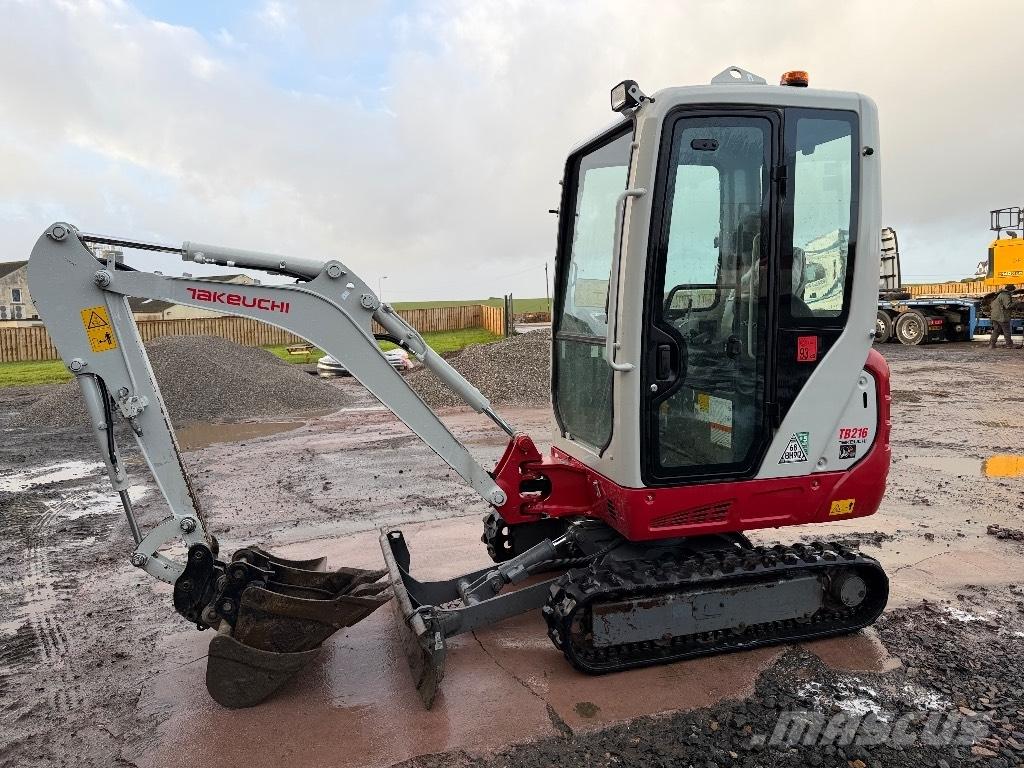 Takeuchi TB 216 Mini excavators < 7t