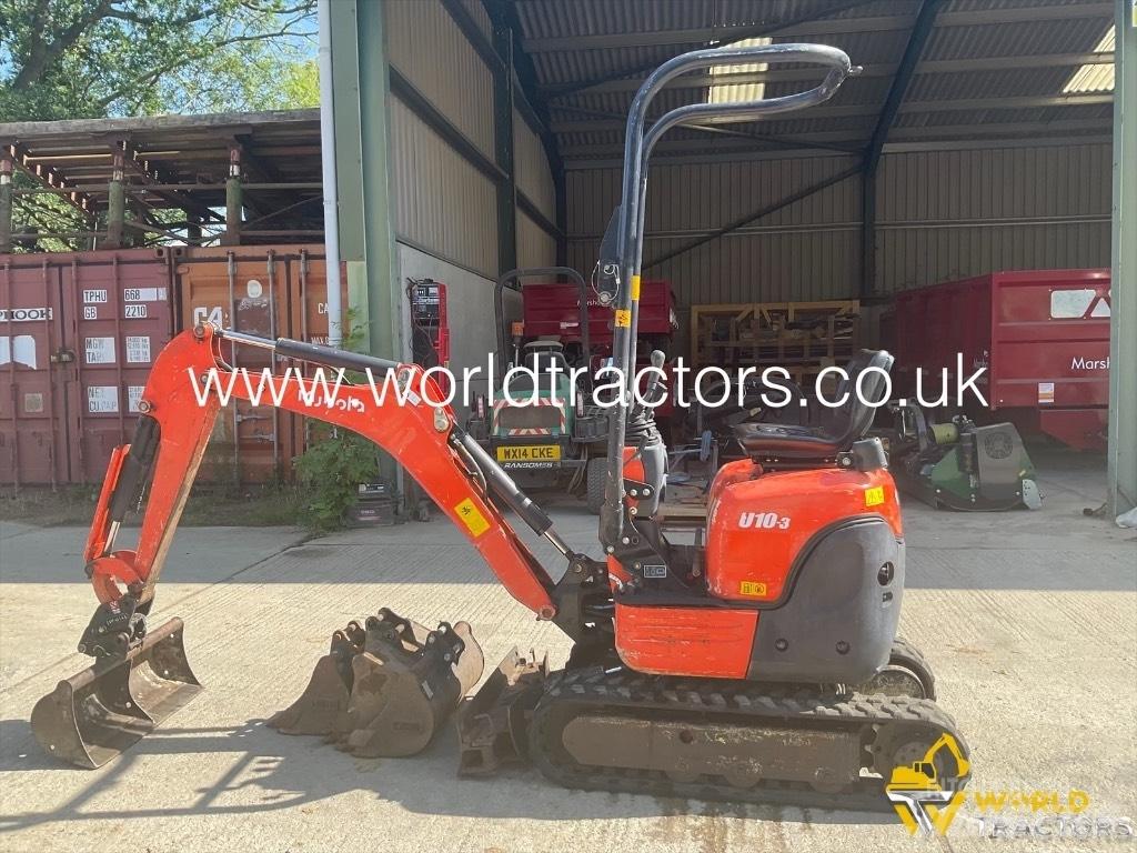 Kubota U 10-3 Mini excavators < 7t