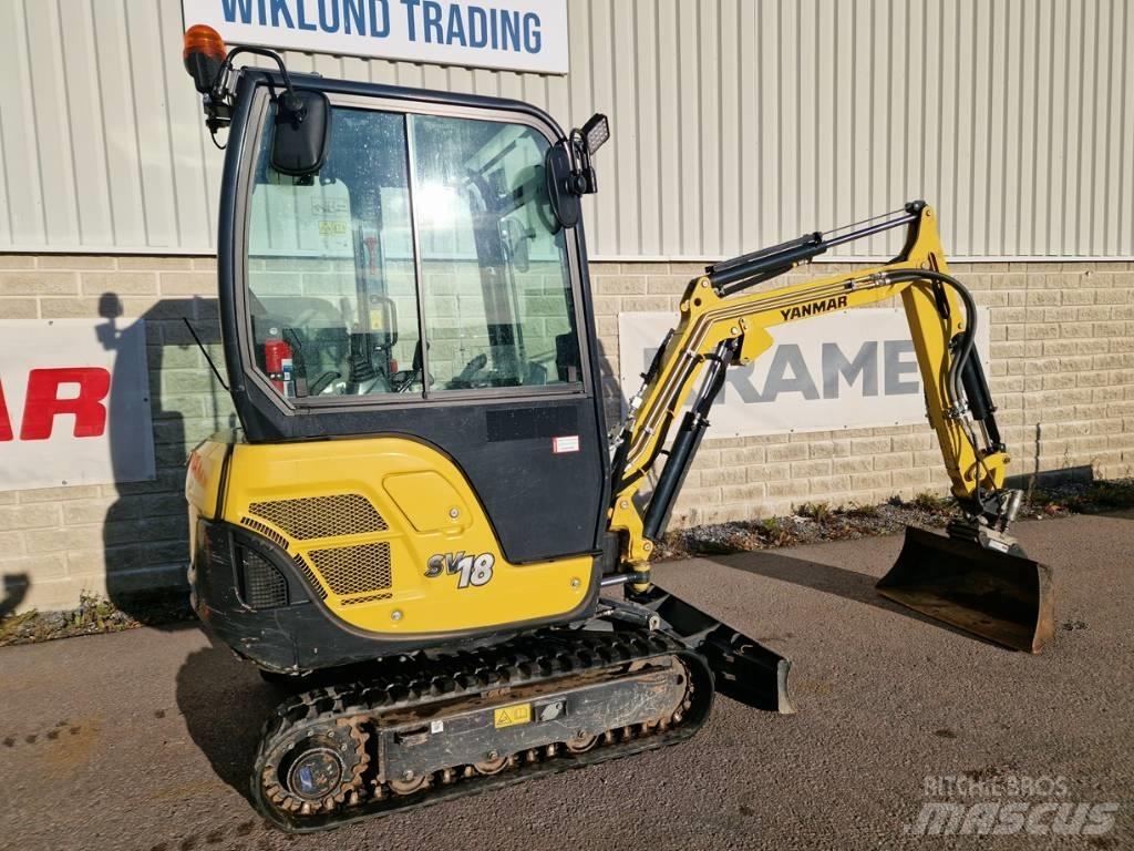 Yanmar SV 18 Mini excavators < 7t