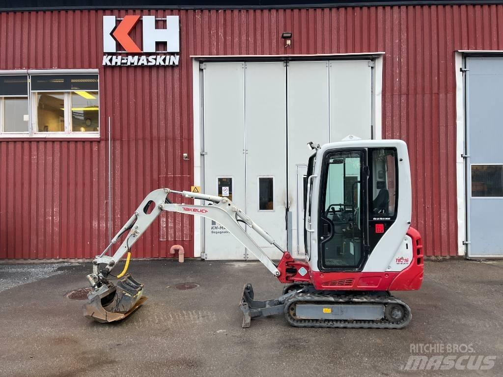 Takeuchi TB 216 Mini excavators < 7t