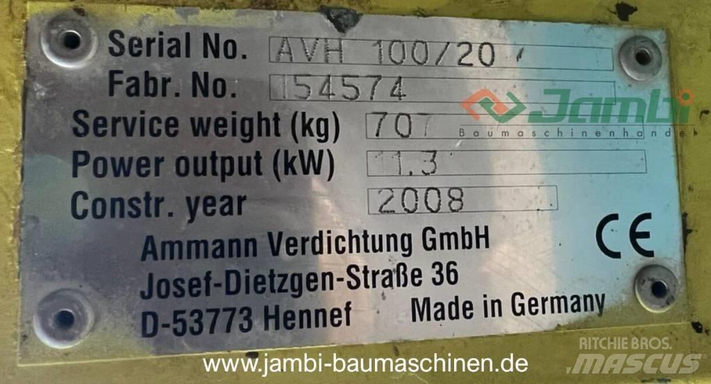 Ammann AVH 100-20 Vibrator compactors