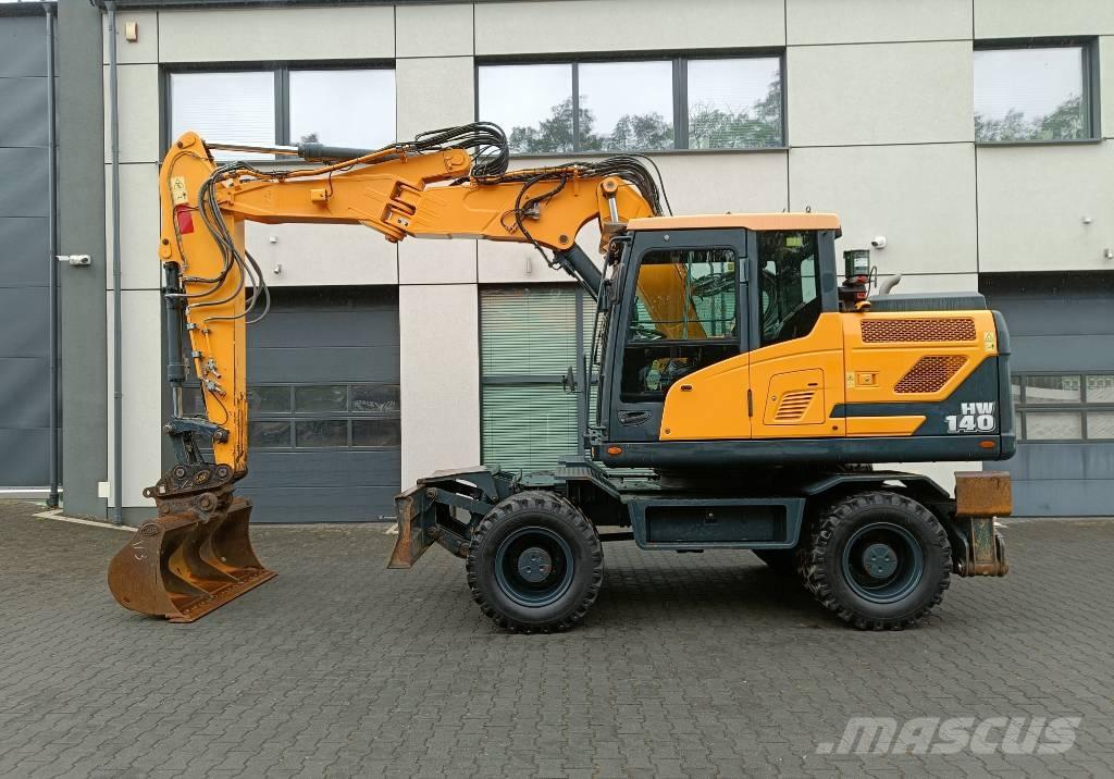 Hyundai HW140 Wheeled excavators
