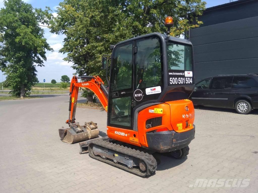 Kubota KX 018-4 Mini excavators < 7t