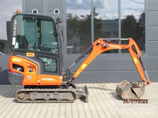 Kubota KX 018-4 Mini excavators < 7t