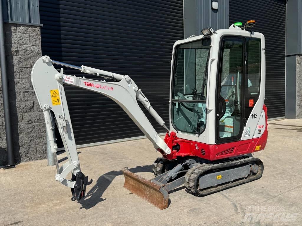 Takeuchi TB 216 Mini excavators < 7t