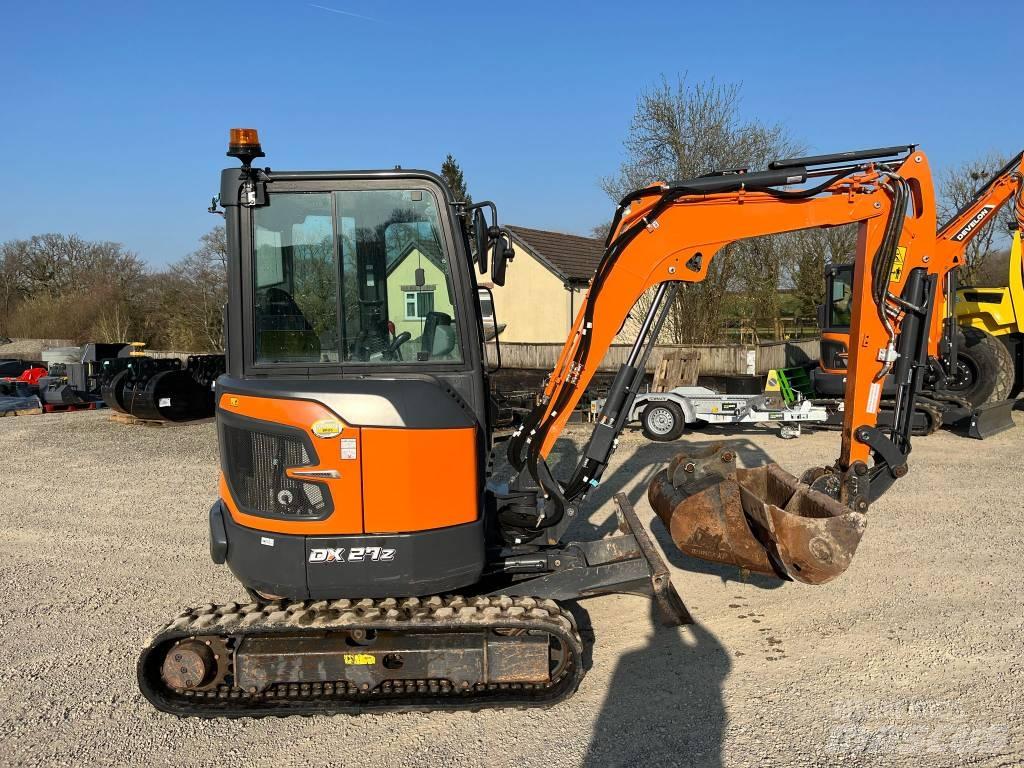 Doosan DX27z-7 Mini excavators < 7t