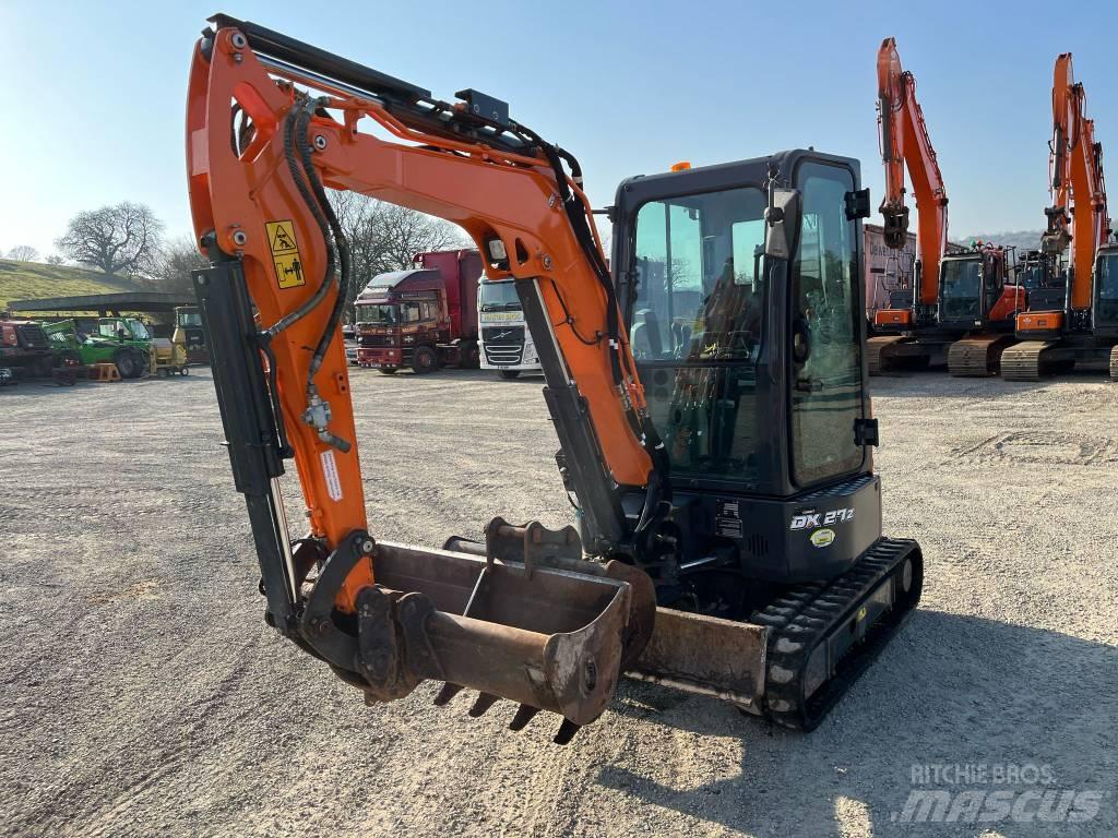 Doosan DX27z-7 Mini excavators < 7t
