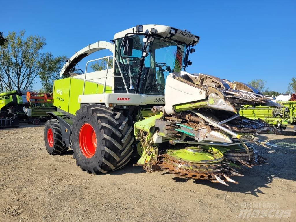 CLAAS Jaguar 870 Self-propelled foragers
