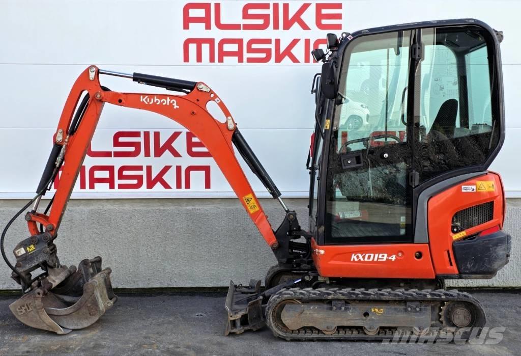 Kubota KX 019-4 Mini excavators < 7t