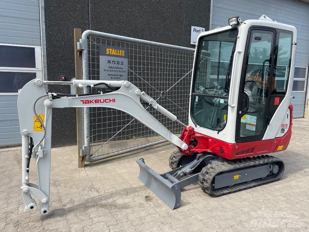 Takeuchi TB216 Mini excavators < 7t