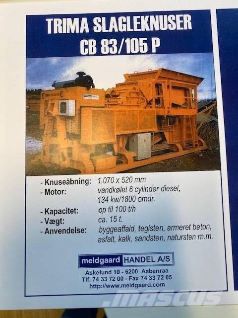Trima CB 83/105P Crushers