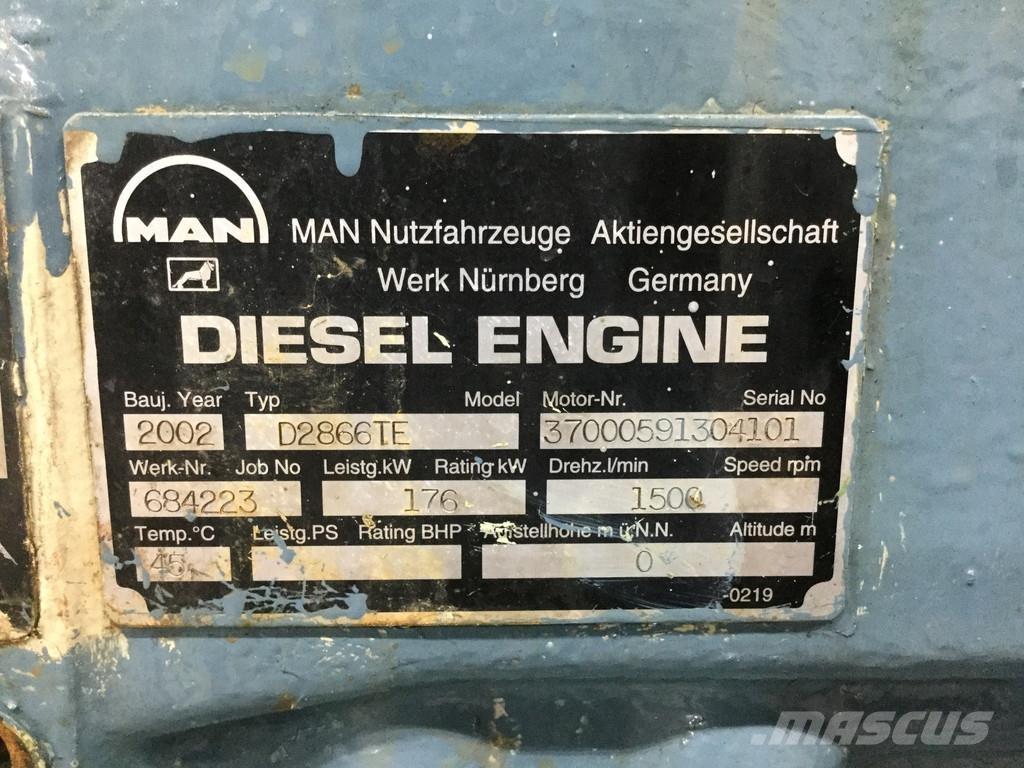 MAN D2866-TE USED Engines
