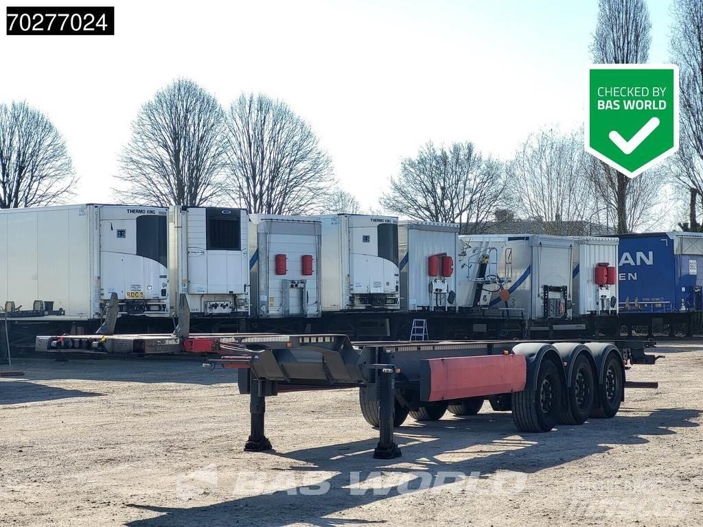 Van Hool 3 axles Containerframe/Skiploader semi-trailers