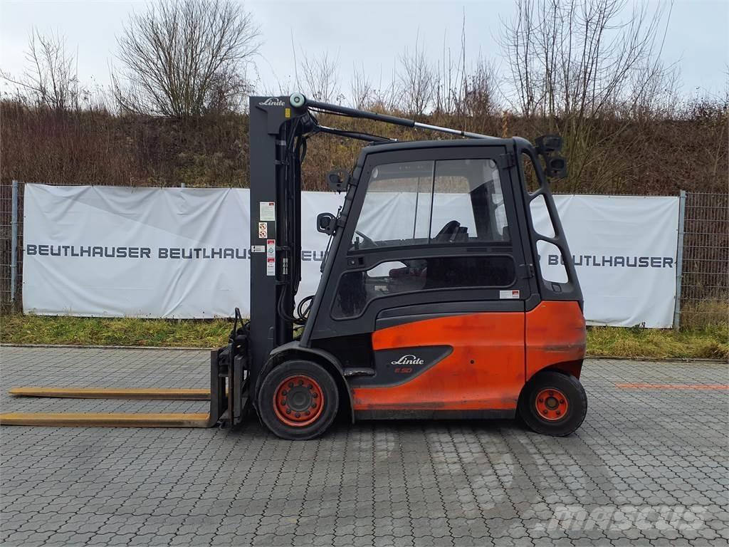 Linde E50HL Electric forklift trucks