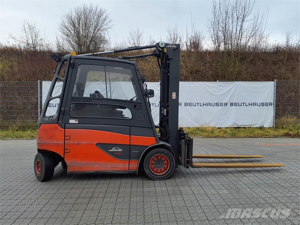 Linde E50HL Electric forklift trucks