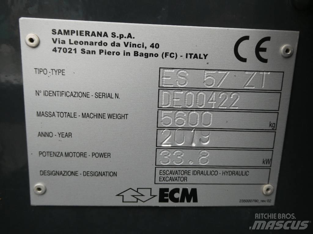 ECM ES 57 ZT Mini excavators < 7t