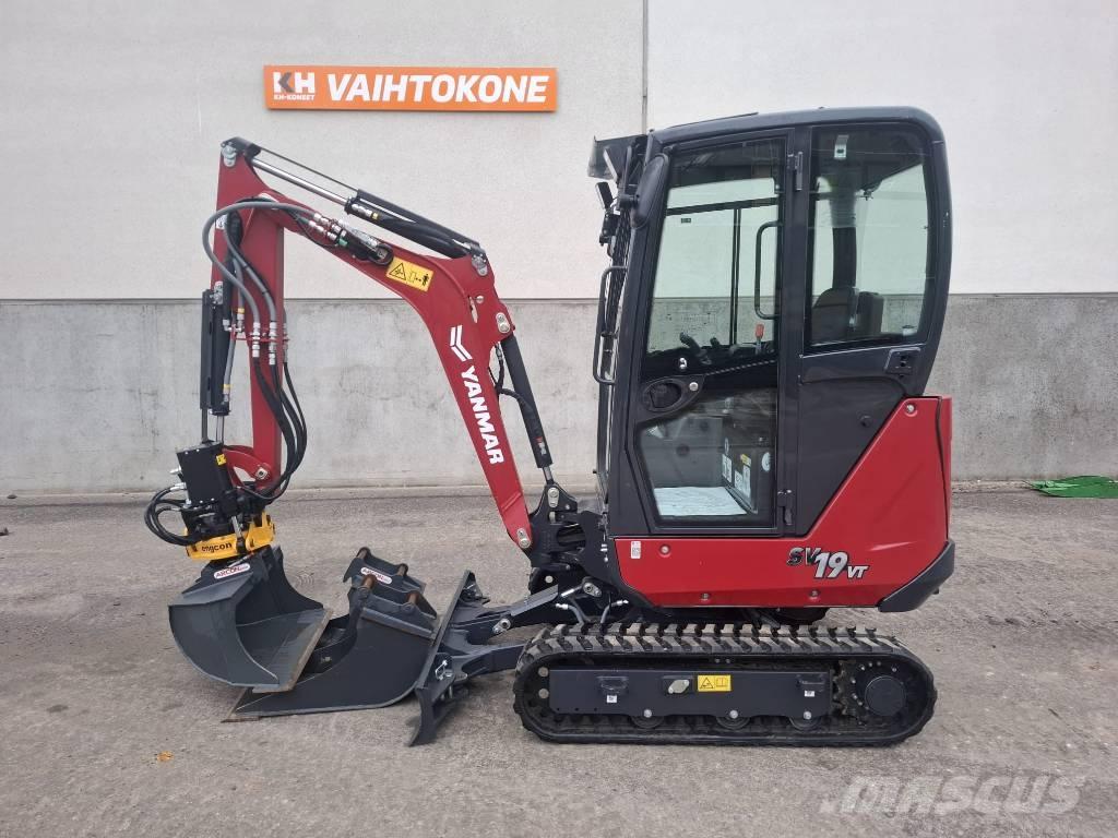 Yanmar SV 19 VT Mini excavators < 7t