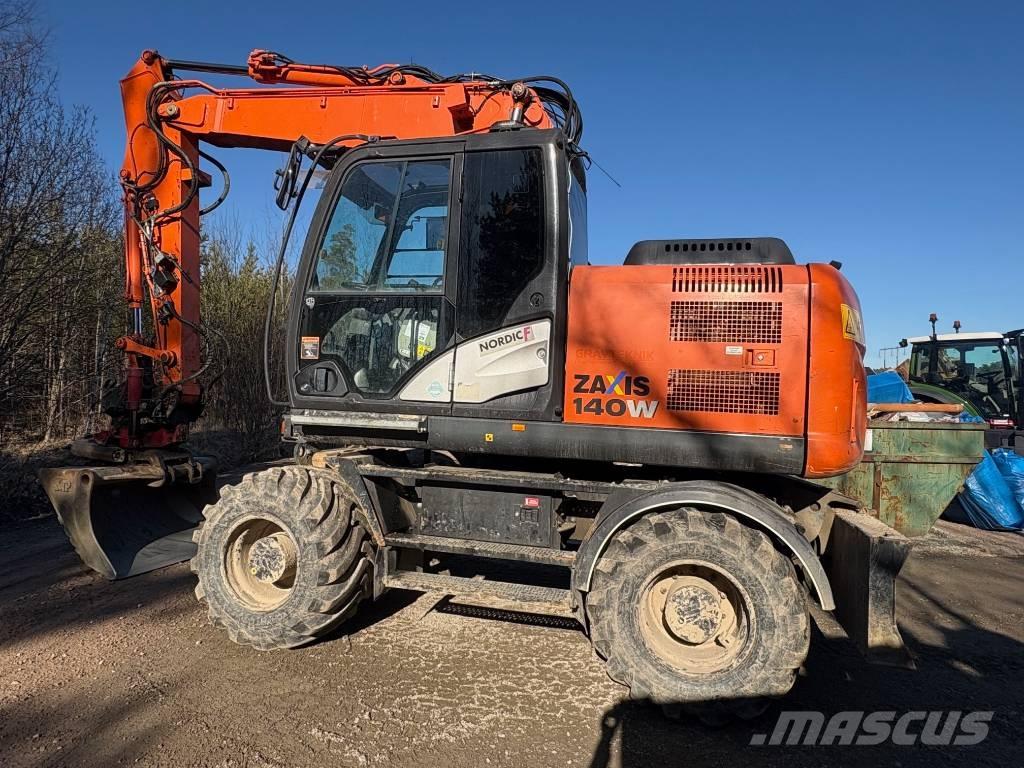 Hitachi ZX 140 W-5B Wheeled excavators