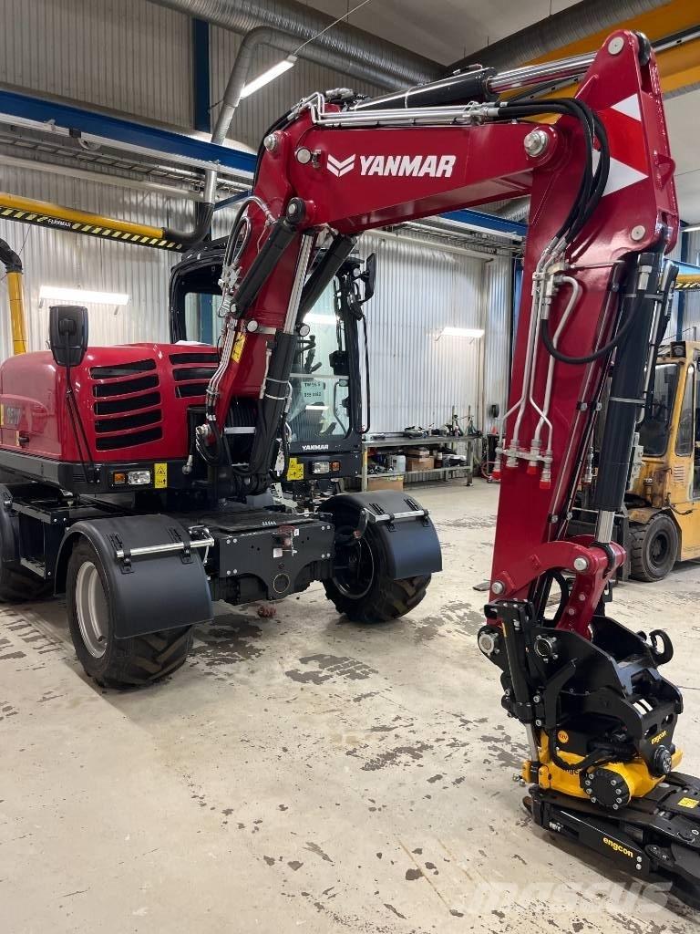 Yanmar B 95 W Wheeled excavators