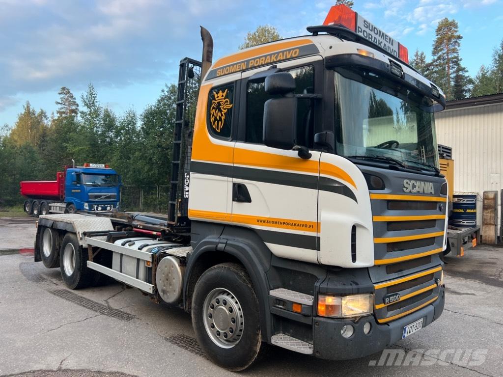 Scania R 500 Hook lift trucks