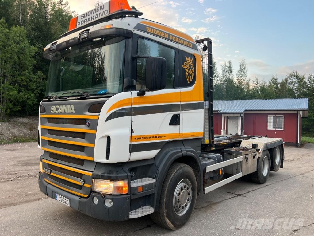 Scania R 500 Hook lift trucks