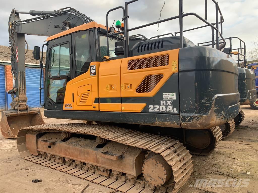 Hyundai HX220A L Crawler excavators
