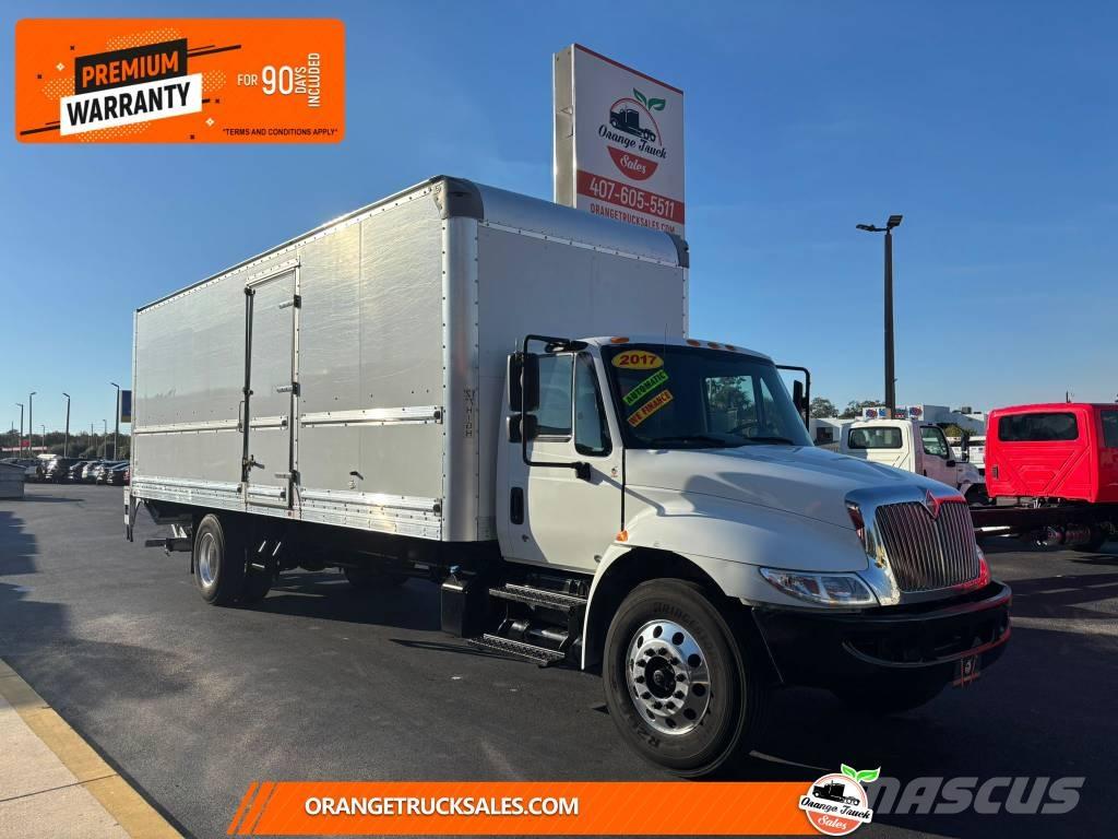 International 4300 Van Body Trucks