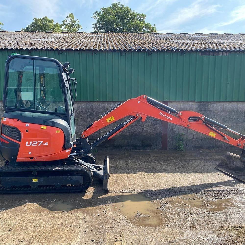 Kubota U 27-4 Mini excavators < 7t