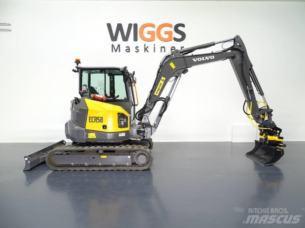 Volvo ECR58F Mini excavators < 7t